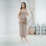 Muat gambar ke penampil Galeri, Carmen Bodyfitted Dress in Cognac

