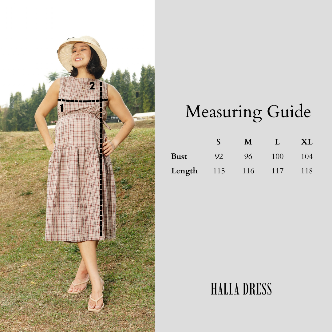 Halla Maternity and Nursing Dress in Desert Rose