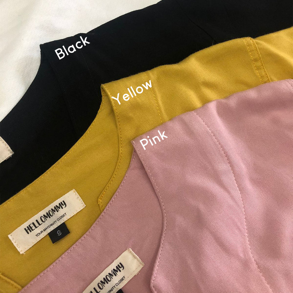 Kanna Nursing Dress in Black