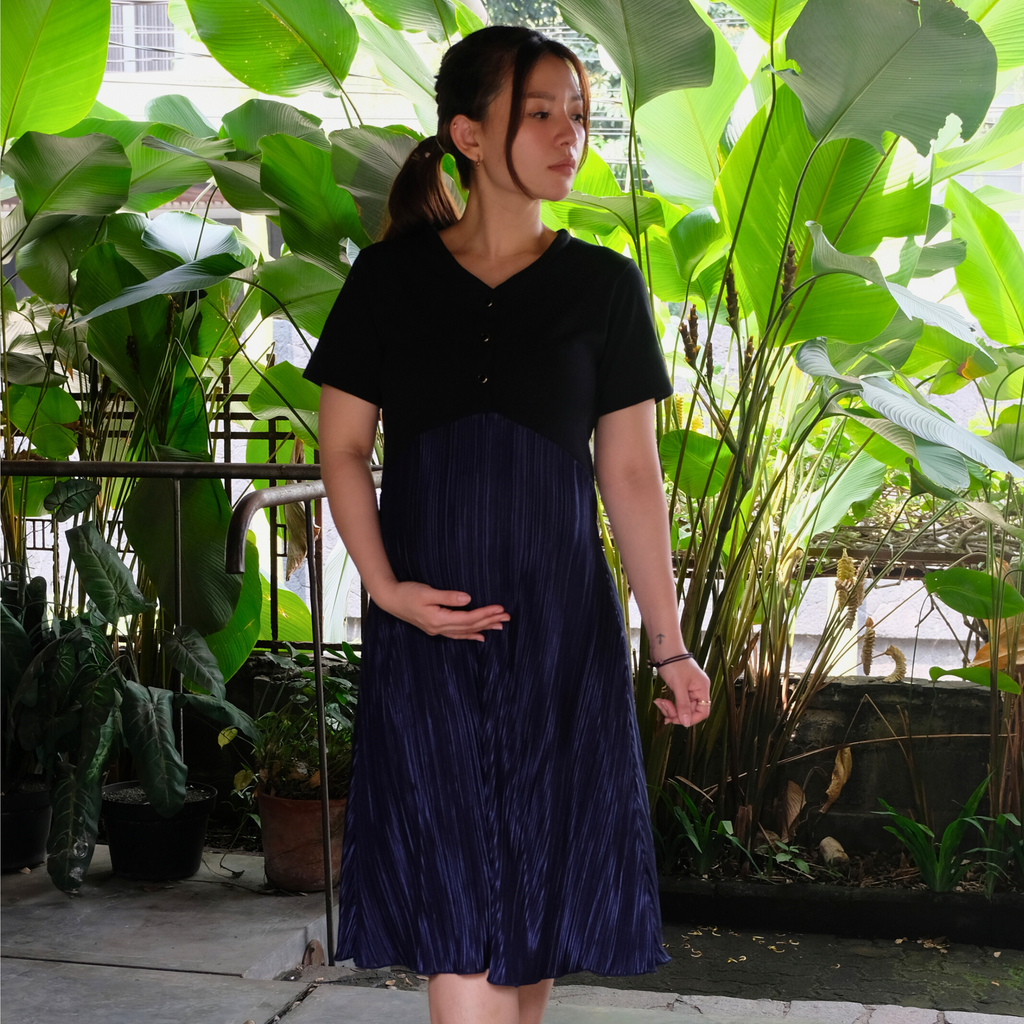 Kendra Dress in Midnight Blue