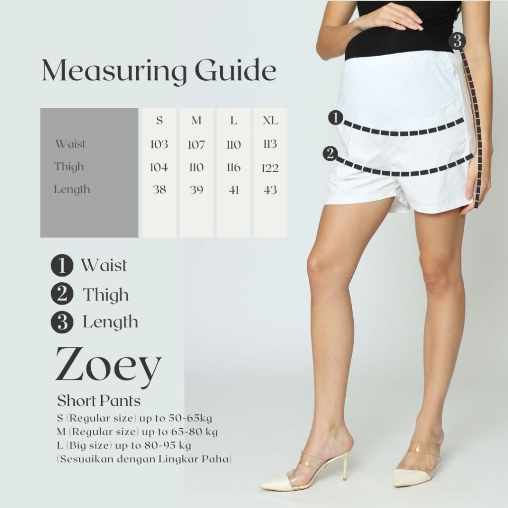 Zoey Short Pants Black