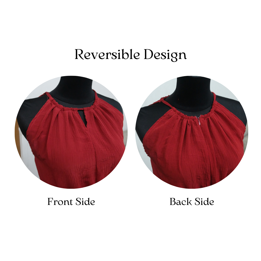 Ciello Reversible Dress Twinning with Little Girl