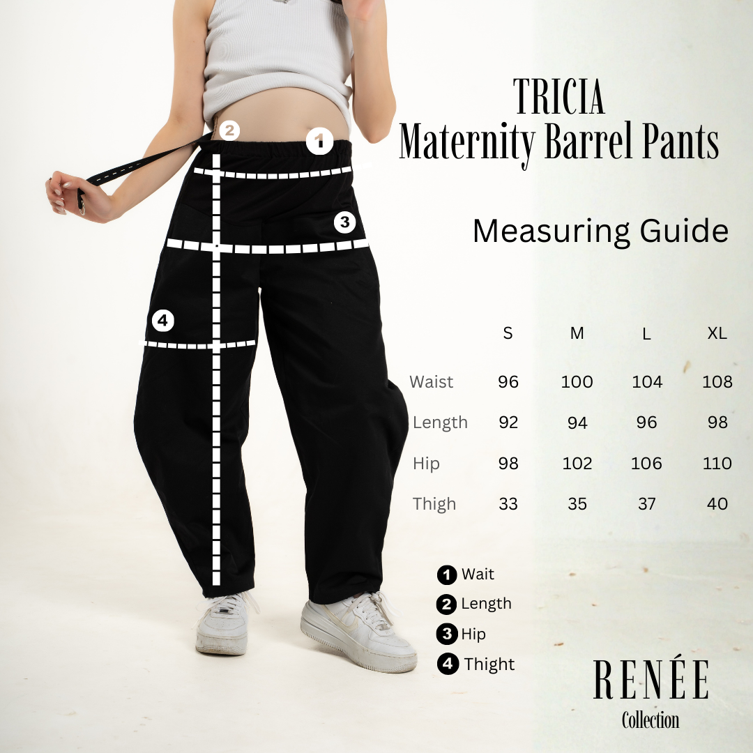 Tricia Essential Barrel Pants in Khaki
