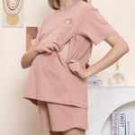 Muat gambar ke penampil Galeri, Norina Set Nursing Shorts in Muddy Puddle
