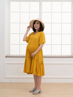 Muat gambar ke penampil Galeri, Bella Dress Two Tiered in Yellow
