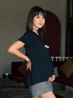Muat gambar ke penampil Galeri, Hellomommy Logo Tee in Black

