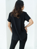 Muat gambar ke penampil Galeri, Basic Mommy Tee Porcupine Black
