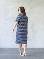 Muat gambar ke penampil Galeri, Pocu Nursing Dress Navy
