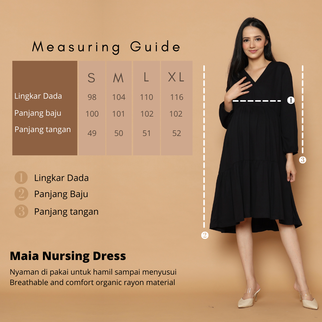 Maia Nursing Dress in Rose Pink