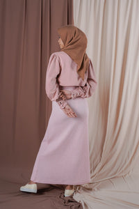 Esme Dress Hijab Baby Pink