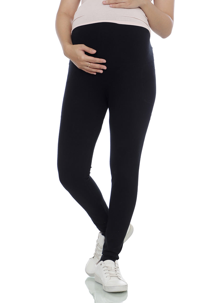 Cora maternity legging in black
