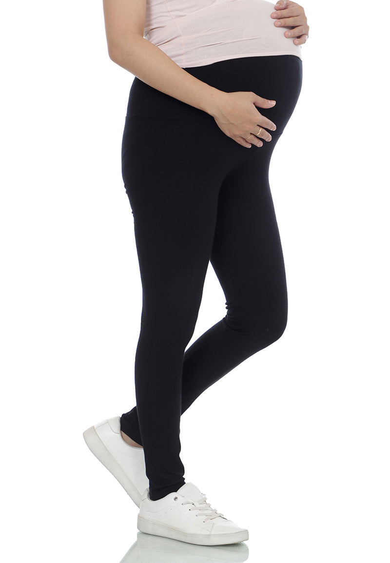 Cora maternity legging in black