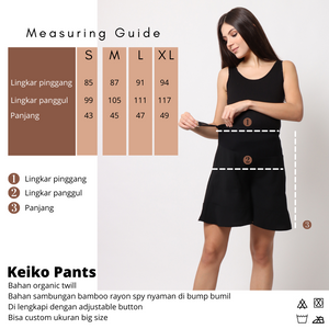 Keiko Short Pants Light Brown