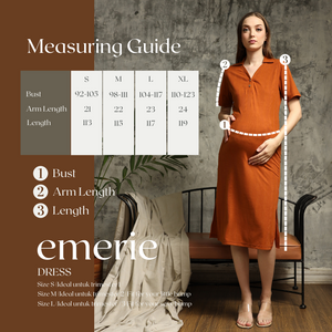 Emerie Dress in Honey Orange