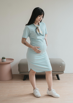 Muat gambar ke penampil Galeri, Kaylee Maternity Dress in Skyway
