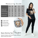Muat gambar ke penampil Galeri, Basic Mommy Tee Porcupine Black
